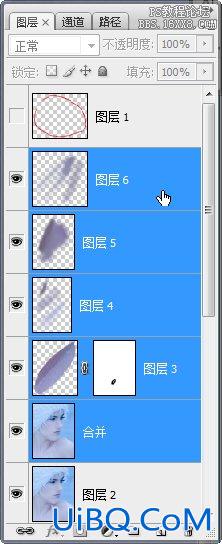 Adobe PS CS3肖像修饰技巧之一高调人像