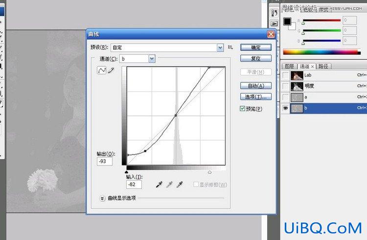 ps使用LAB通道给婚纱照片调亮