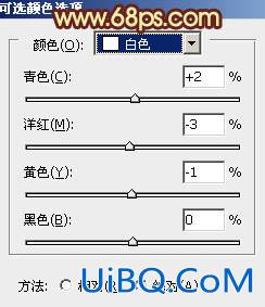 ps打造柔和的橙绿色外景图片