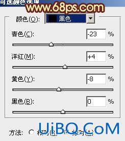 ps打造柔和的橙绿色外景图片