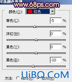 ps给树林人物图片加上灿烂的青黄阳光色