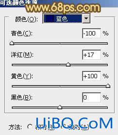 ps给山坡上的写真人物图片添加甜美色