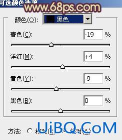 ps给公园MM图片添加柔和的古典橙黄色