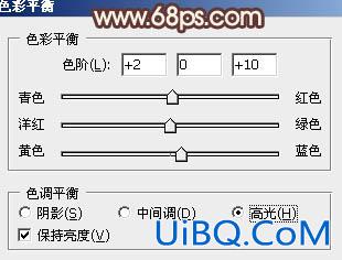 ps打造柔和的暖褐色草地人物图片