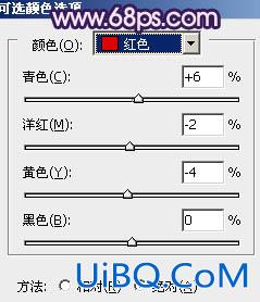 ps调出草地MM图片柔和紫红色