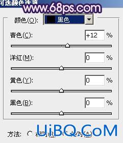 ps调出草地MM图片柔和紫红色