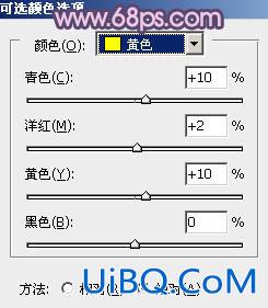 ps调出草原人物图片梦幻的蓝红色