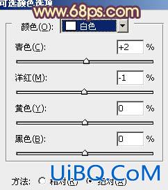 ps调出暗调外景人物图片漂亮的蓝橙色