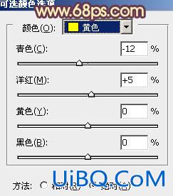 ps调出暗调外景人物图片漂亮的蓝橙色