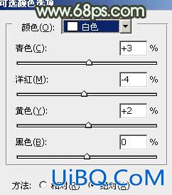 ps打造甜美的暗绿色外景人物图片