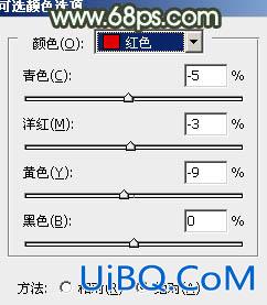 ps打造甜美的暗绿色外景人物图片