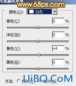 ps调出公园MM图片柔美的粉黄色