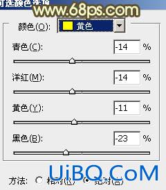 ps调出草地情侣图片复古的淡黄色