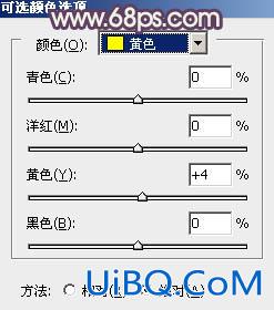 ps调出室内人像图片淡淡的黄灰色