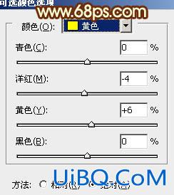 ps非主流橙黄色外景图片