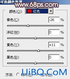 ps打造古典紫褐色荒原婚片