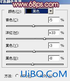 ps调出荒野人物图片柔美的粉红色