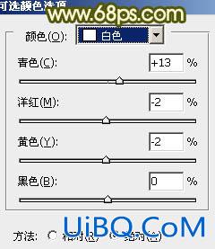 ps调出树林MM图片甜美的黄绿色