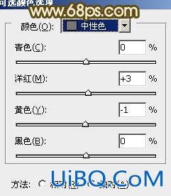 ps调出外景MM图片柔和的淡调青红色