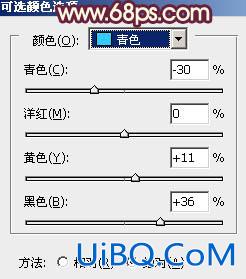 ps调出草地MM图片淡淡柔美的红绿色