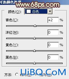 ps给外景MM图片添加淡淡的青黄蜜糖色