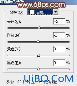 ps给外景MM图片添加淡淡的青黄蜜糖色