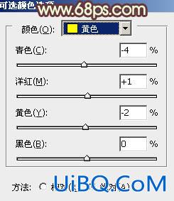 ps给外景MM图片添加淡淡的青黄蜜糖色