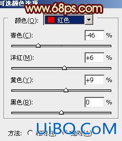 ps非主流甜美的青黄色效果