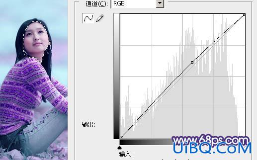 ps梦幻的非主流青紫色