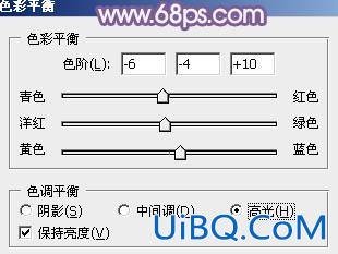 ps给旷野MM图片加上淡蓝韩系色彩