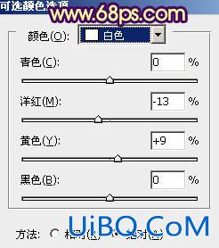 ps非主流柔和黄绿色教程