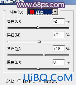 ps打造非主流橙紫色MM效果教程