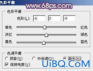 ps打造非主流橙紫色MM效果教程