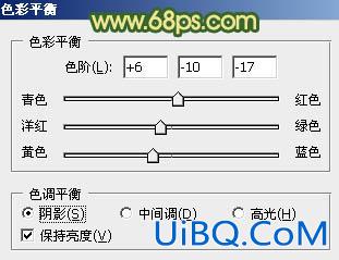 ps调出树木边的MM图片纯美的黄绿色