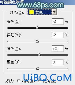 ps韩系非主流柔和的黄褐