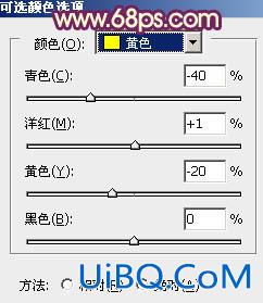 ps非主流橙色调调色教程