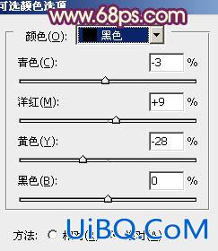 ps非主流橙色调调色教程