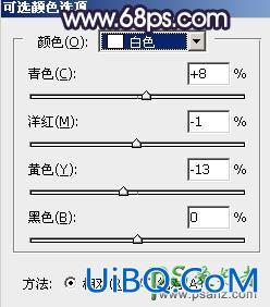 Ps给公园水池边自拍的性感连衣裙美少女图片调出唯美的秋季淡蓝色