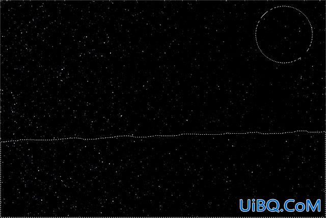 ps cc给黑夜加上星星效果教程