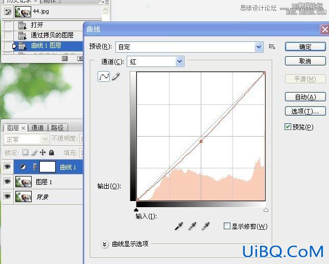 ps黄绿色淡淡优雅风格调色教程