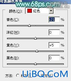 ps非主流教程：非主流青红蜜糖色调色教程