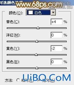 ps韩系红褐色非主流教程