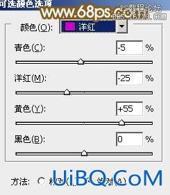 ps韩系红褐色非主流教程