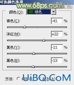 ps通道替换调色实例