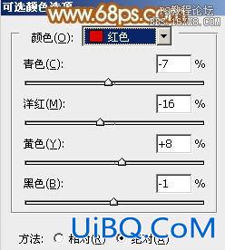 ps公园非主流美女特写照片教程