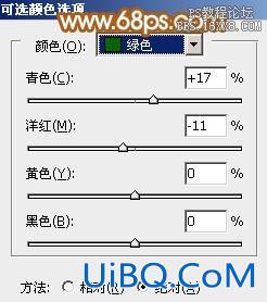 ps公园非主流美女特写照片教程