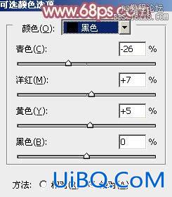 ps树叶下非主流女孩教程