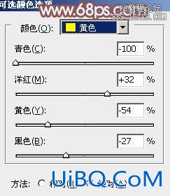 ps大树下非主流短裙美女教程