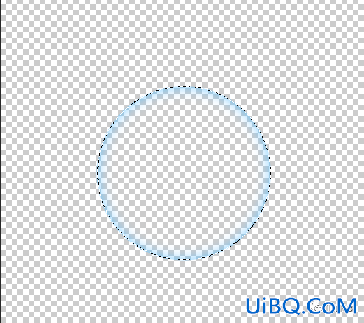 Photoshop图形制作技巧教程：利用选区工具制作一个简单的透明水泡。