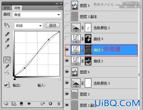 ps调出外景人像高对比度冷色效果